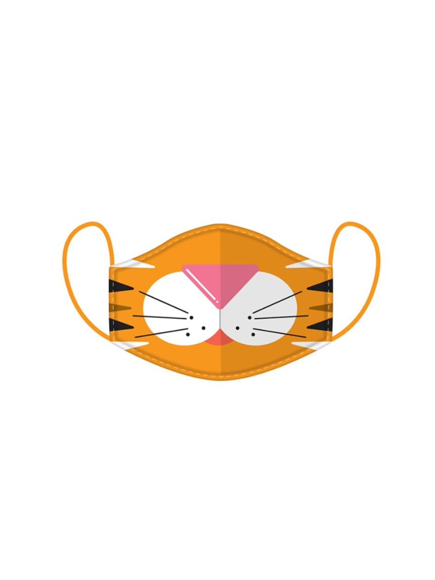 Gift & figures - μάσκα ενηλίκων πολλαπλών χρήσεων, tiger - Gift&Figures