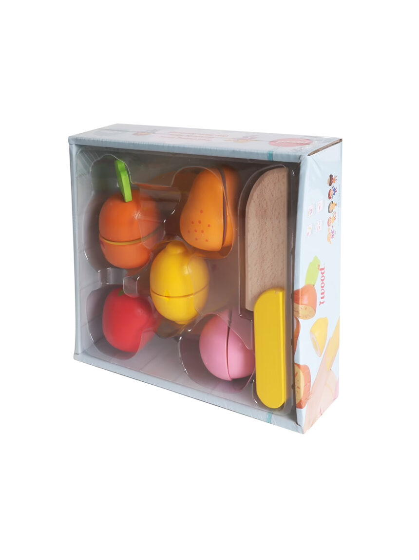 σετ με ξύλο κοπής: λαχανικά - iwood