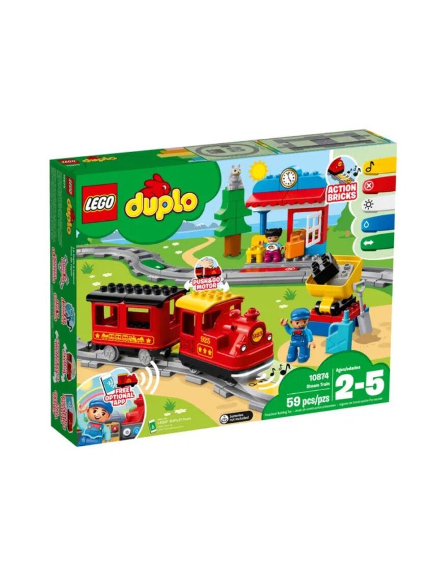 Lego duplo town ατμοκίνητο τρένo 10874 - Lego, LEGO DUPLO