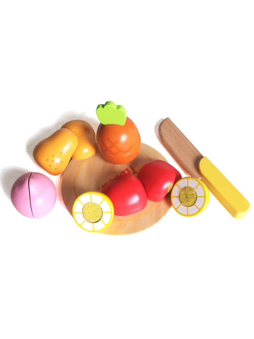 σετ με ξύλο κοπής: φρούτα - iwood