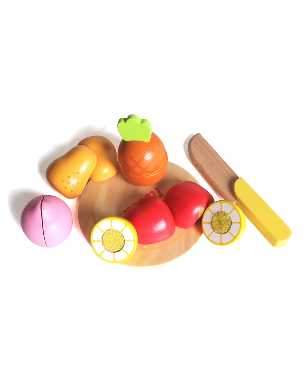 σετ με ξύλο κοπής: φρούτα - iwood