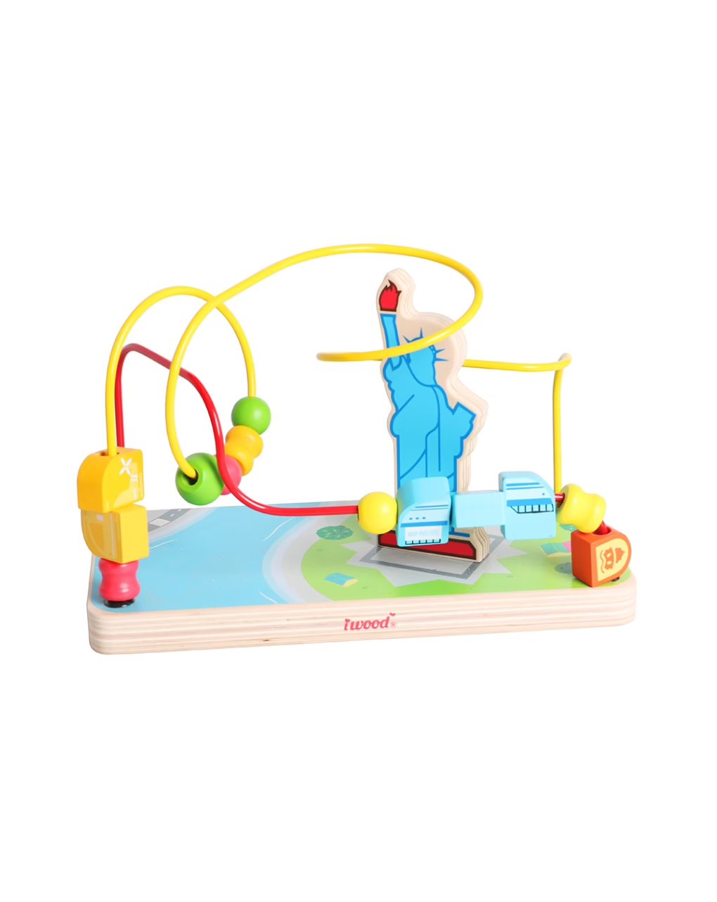 Iwood λαβύρινθος με χάντρες: το άγαλμα της ελευθερίας - iwood