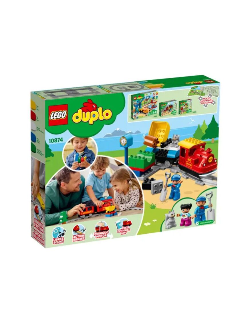 Lego duplo town ατμοκίνητο τρένo 10874 - Lego, LEGO DUPLO