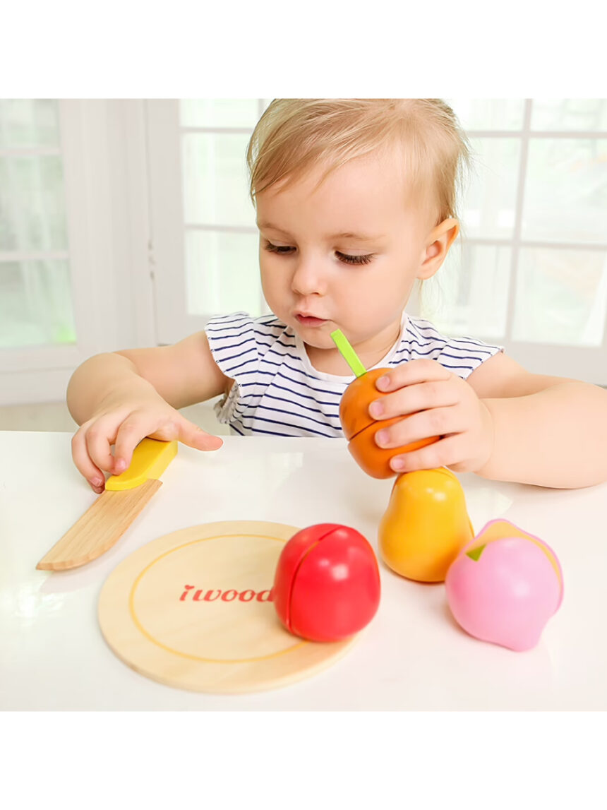 σετ με ξύλο κοπής: φρούτα - iwood