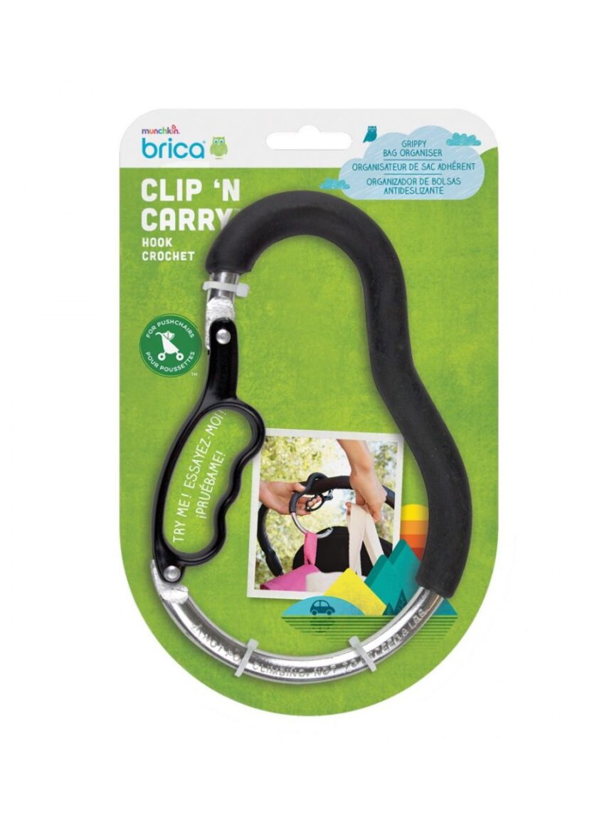 Munchkin brica clip'n carry γάντζος για καρότσι 11037 - Munchkin