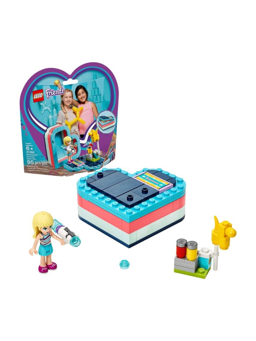 Lego friends καλοκαιρινό κουτί-καρδιά της στέφανι 41386 - Lego, Lego Friends