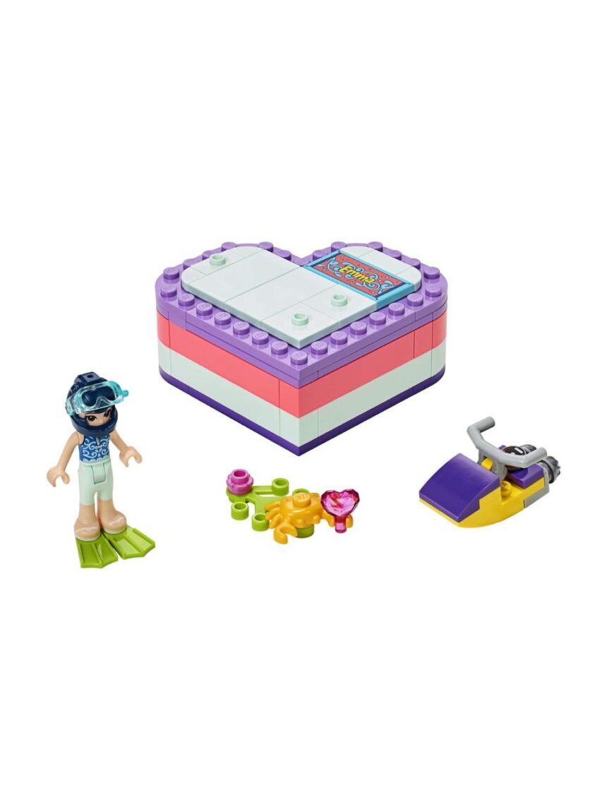 Lego friends καλοκαιρινό κουτί-καρδιά της έμμα 41385 - Lego, Lego Friends