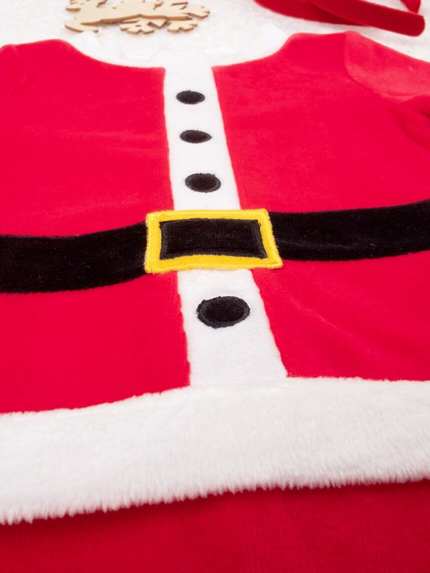 βρεφικό χριστουγεννιάτικο φορμάκι άγιος βασίλης για αγόρι - Prénatal