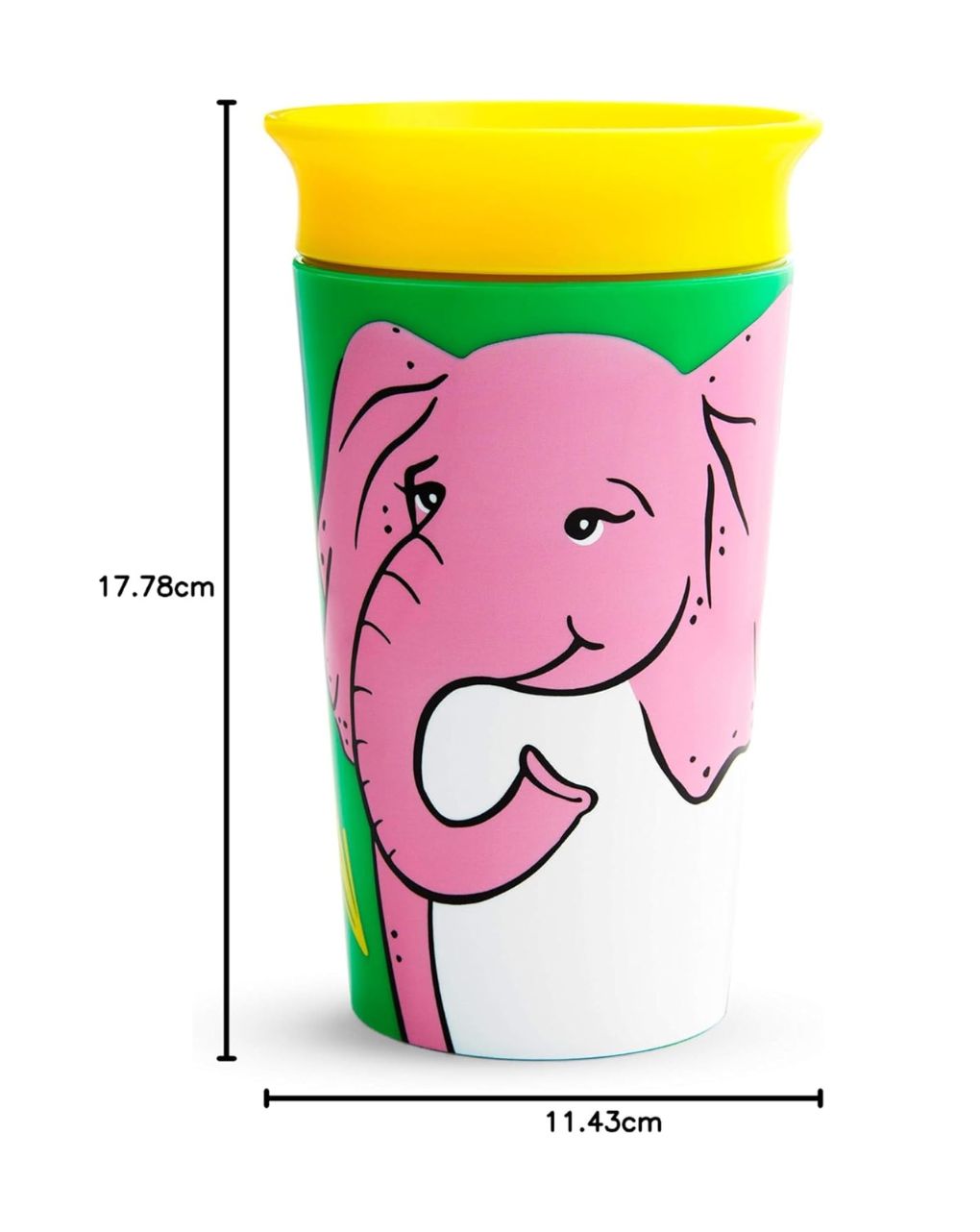 Munchkin ποτηράκι miracle 360˚ sippy 266ml ελέφαντας - Munchkin