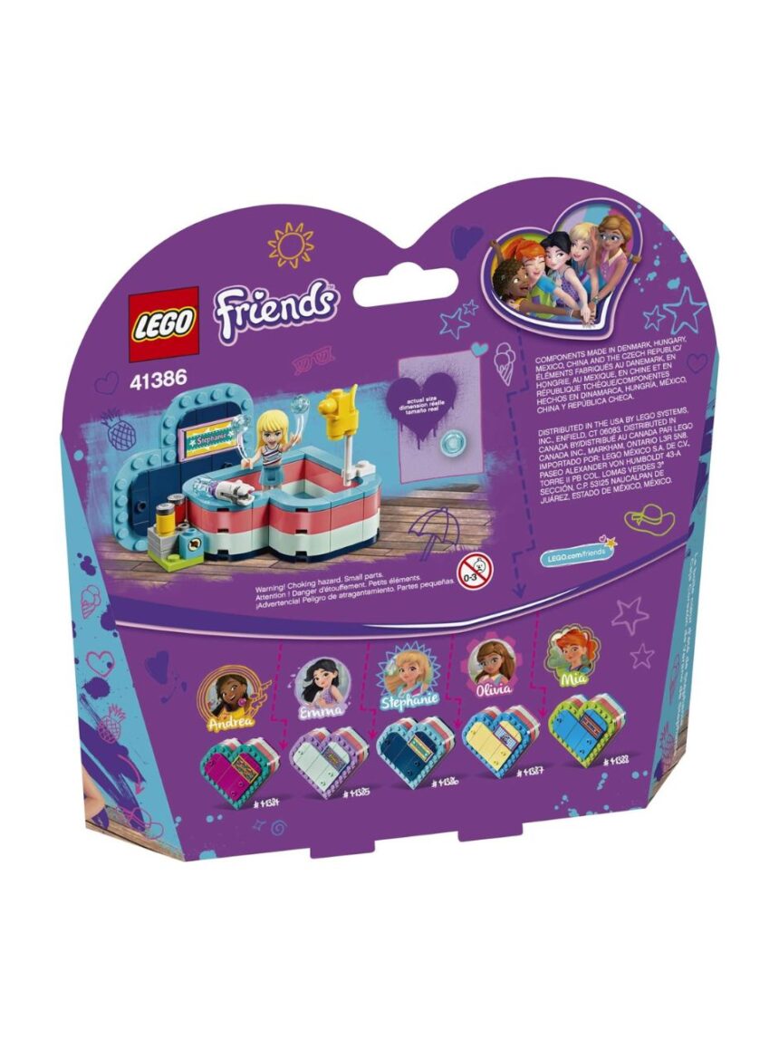 Lego friends καλοκαιρινό κουτί-καρδιά της στέφανι 41386 - Lego, Lego Friends