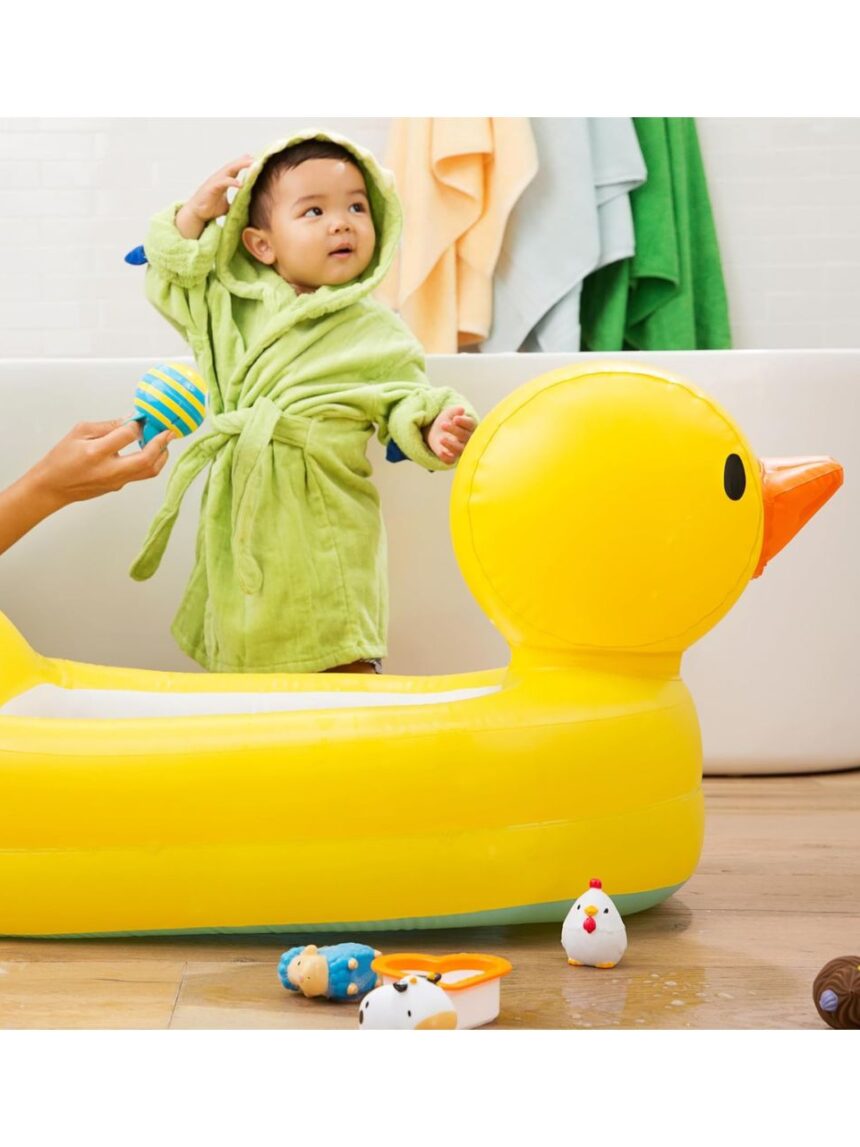 Munchkin φουσκωτή μπανιέρα παπάκι με ένδειξη θερμοκρασίας 6-24m 11054 - Munchkin