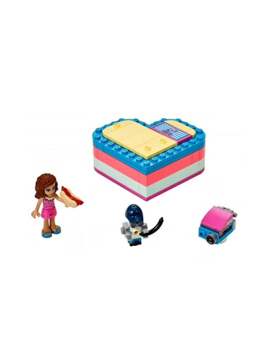 Lego friends καλοκαιρινό κουτί-καρδιά της ολίβια 41387 - Lego, Lego Friends