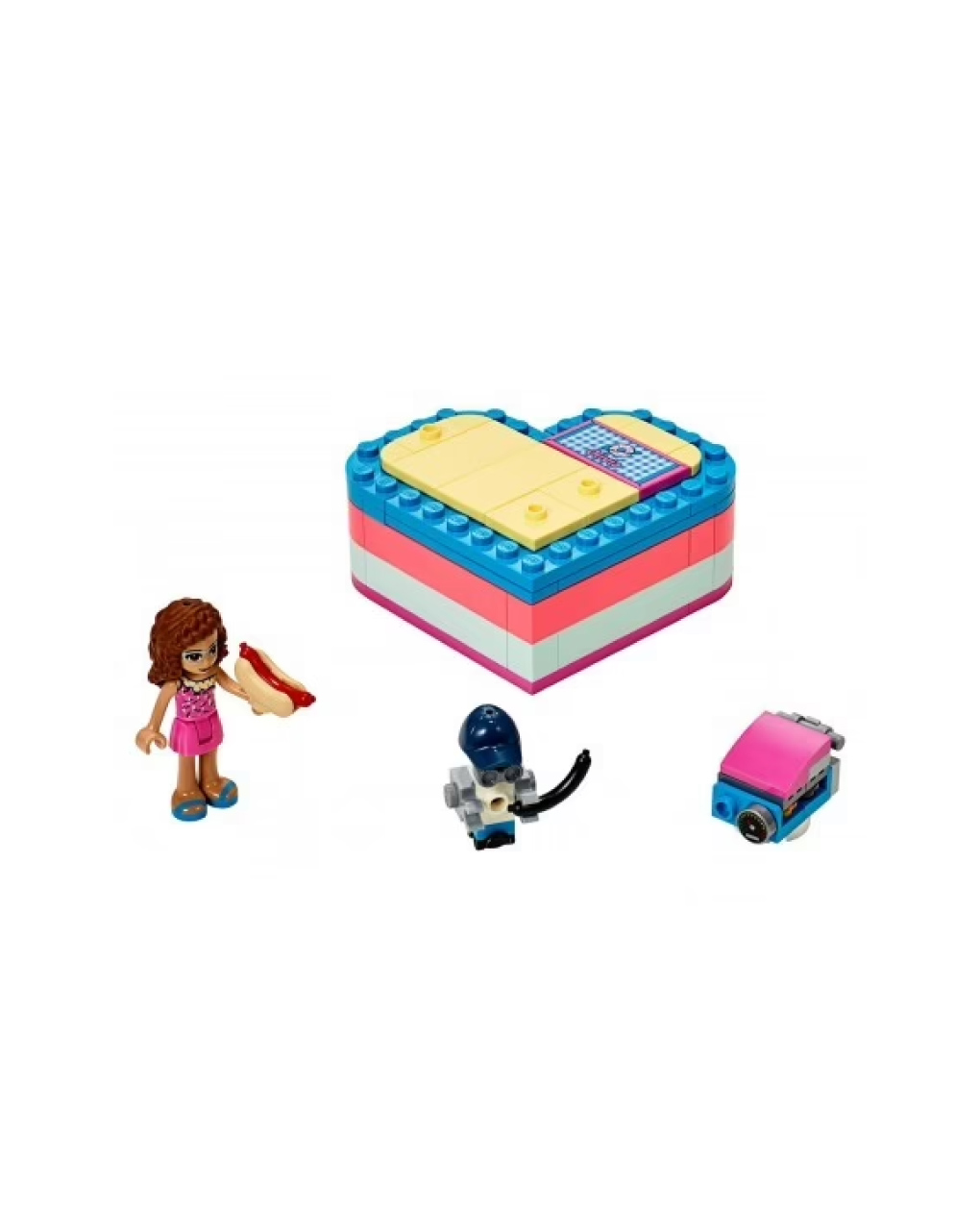 Lego friends καλοκαιρινό κουτί-καρδιά της ολίβια 41387 - Lego, Lego Friends