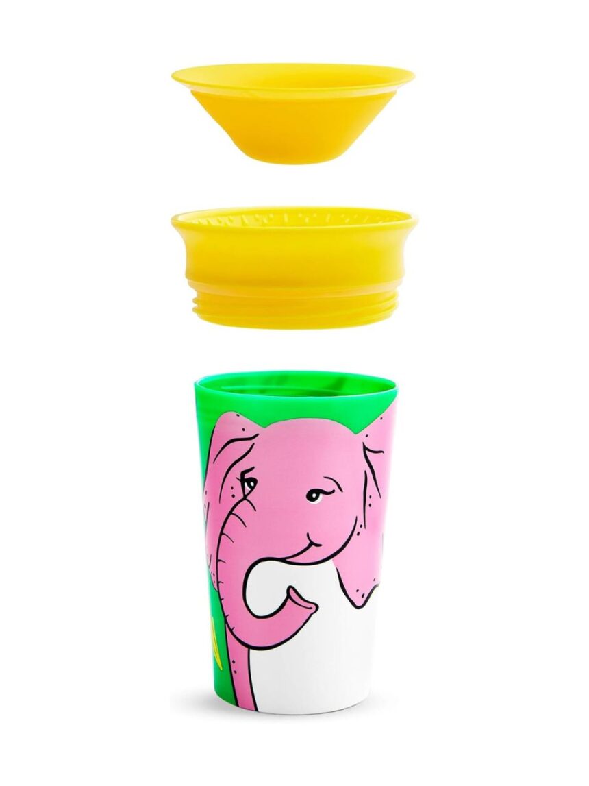 Munchkin ποτηράκι miracle 360˚ sippy 266ml ελέφαντας - Munchkin