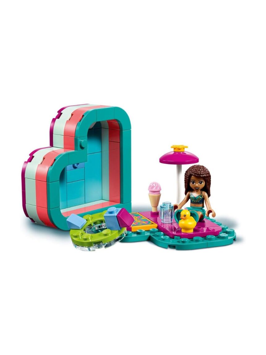 Lego friends καλοκαιρινό κουτί-καρδιά της άντρεα 41384 - Lego, Lego Friends