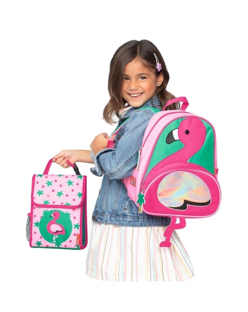 Skip hop zoo παιδική ισοθερμική τσάντα flamingo 29-2902005-36 - SKIP HOP