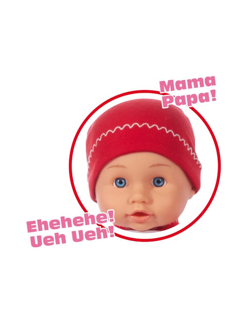 Love bebè κούκλα μωρό σετ γιατρού με ήχους και αξεσουάρ (2 σχέδια) - LOVE BEBÉ