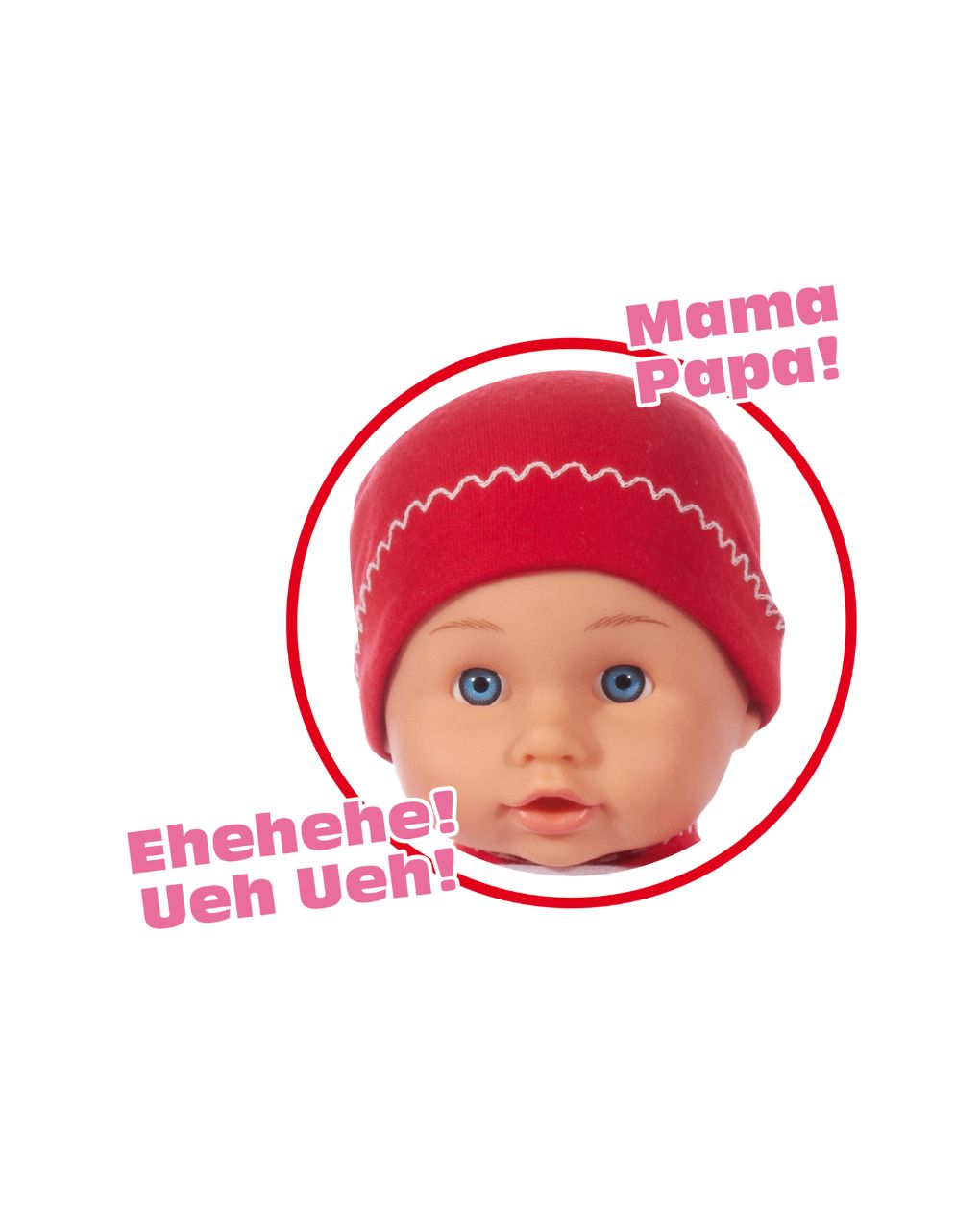 Love bebè κούκλα μωρό σετ γιατρού με ήχους και αξεσουάρ (2 σχέδια) - LOVE BEBÉ