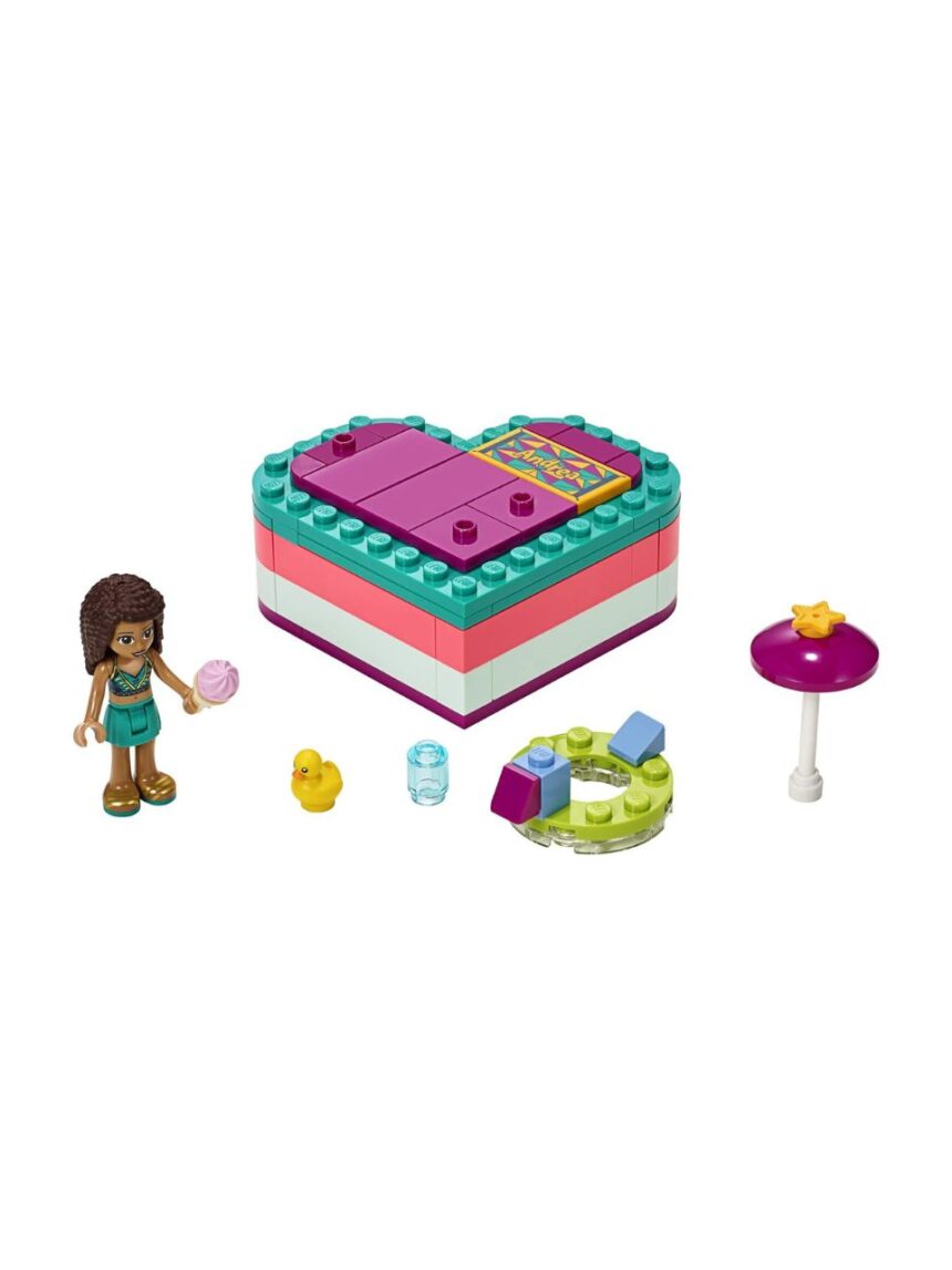 Lego friends καλοκαιρινό κουτί-καρδιά της άντρεα 41384 - Lego, Lego Friends