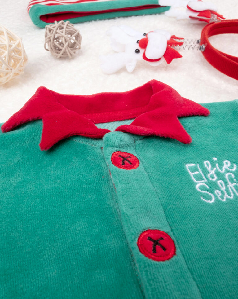 βρεφικό χριστουγεννιάτικο φορμάκι ξωτικό unisex - Prénatal