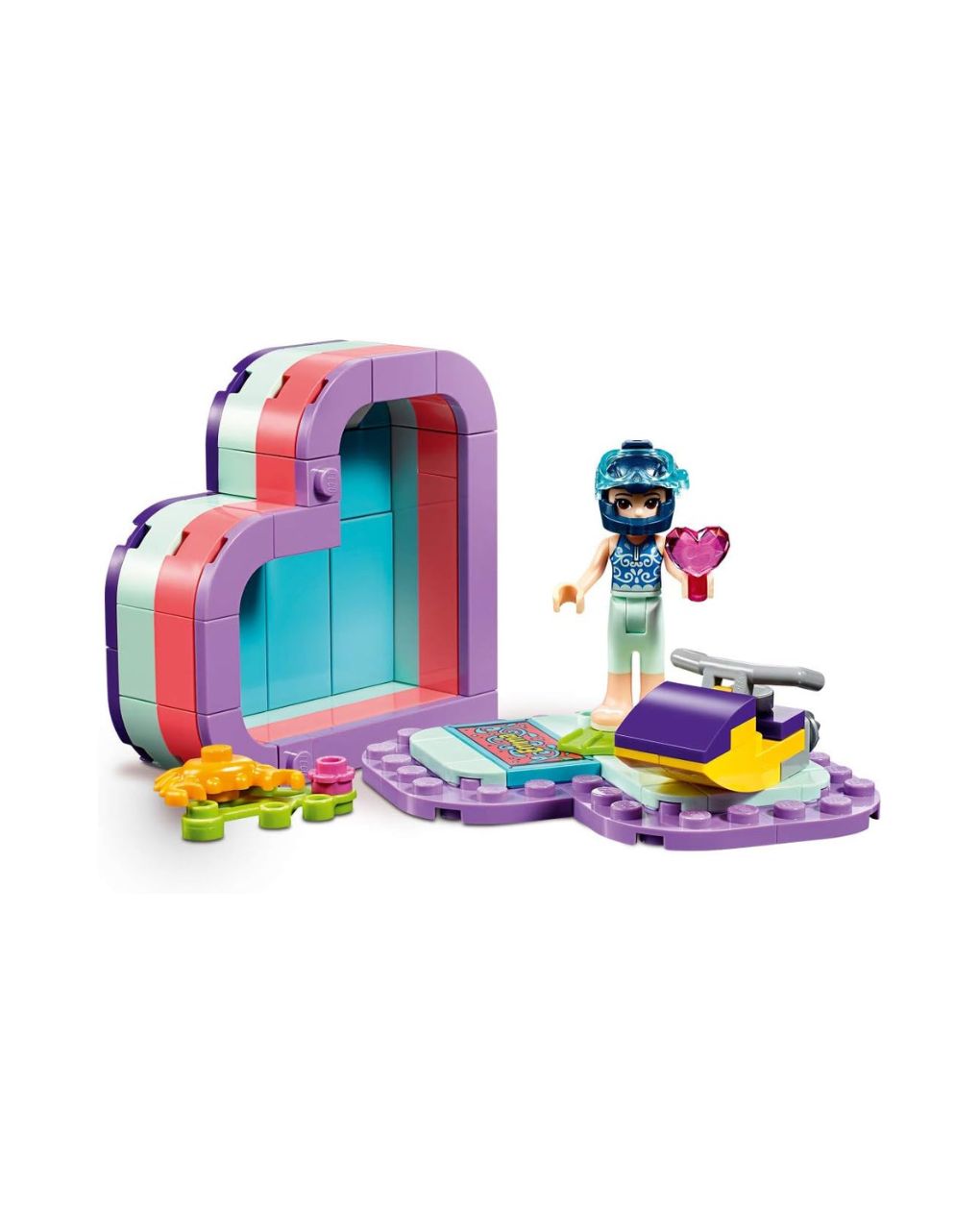 Lego friends καλοκαιρινό κουτί-καρδιά της έμμα 41385 - Lego, Lego Friends