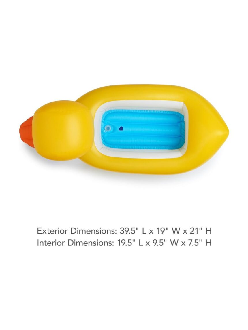 Munchkin φουσκωτή μπανιέρα παπάκι με ένδειξη θερμοκρασίας 6-24m 11054 - Munchkin