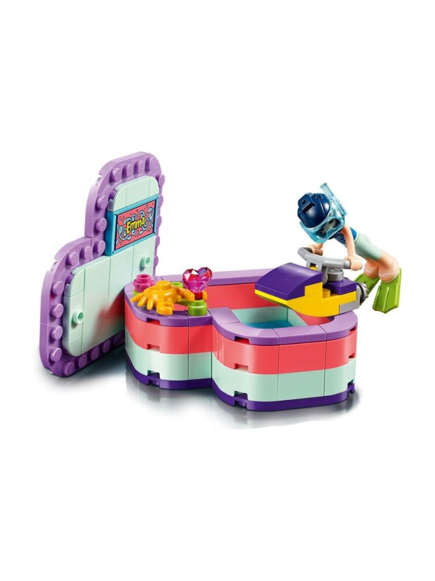 Lego friends καλοκαιρινό κουτί-καρδιά της έμμα 41385 - Lego, Lego Friends