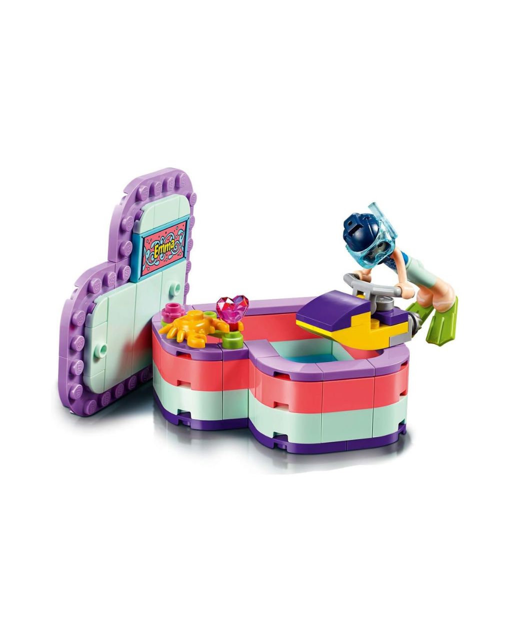 Lego friends καλοκαιρινό κουτί-καρδιά της έμμα 41385 - Lego, Lego Friends