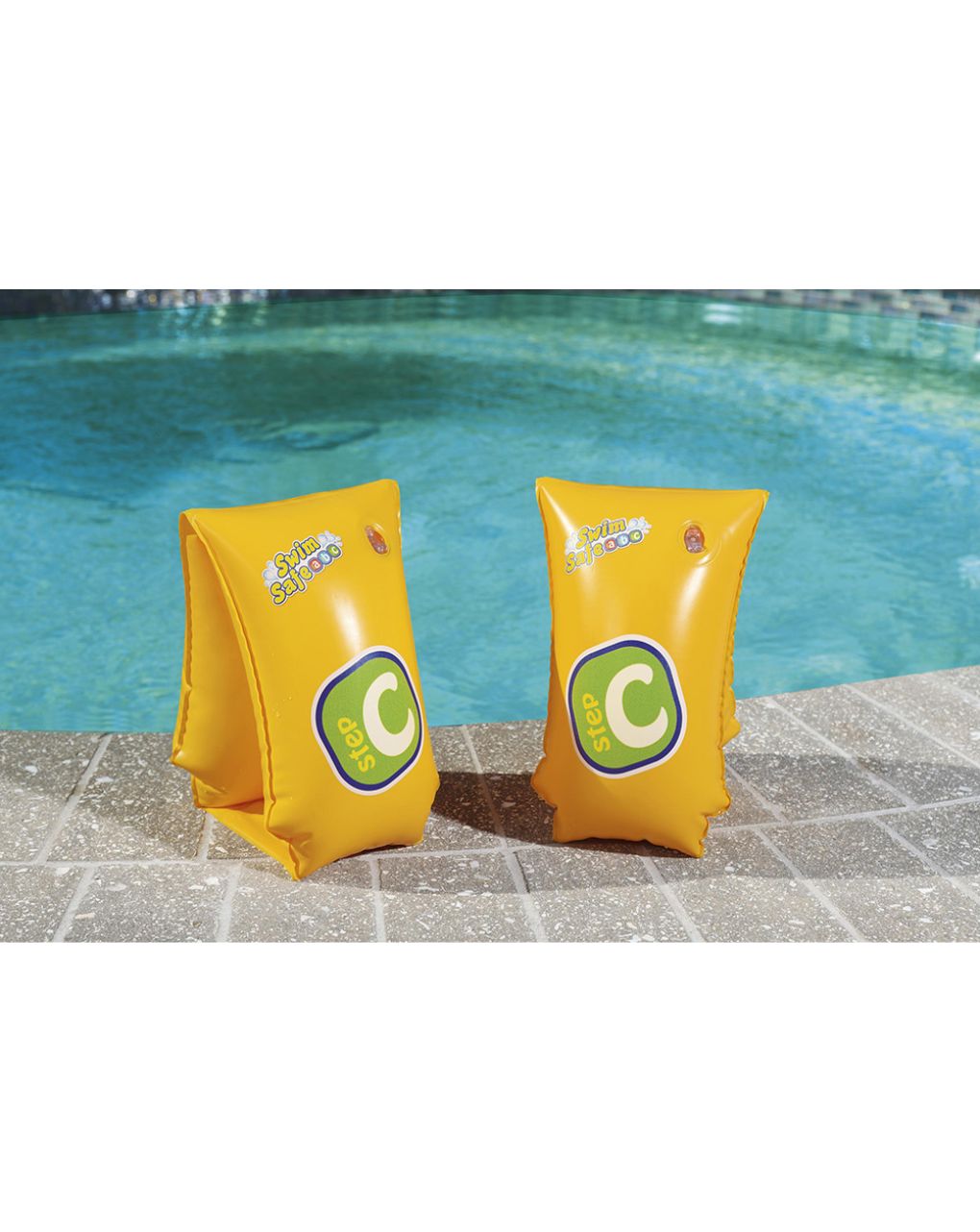 Bestway μπρατσάκια swim safe abc step c 30x15cm - Bestway