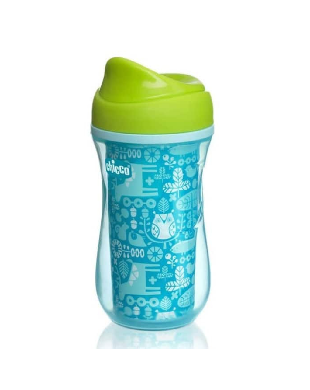 Chicco ποτήρι active 266ml 14m+ αγόρι (2 σχέδια) f04-06981-20 - Chicco