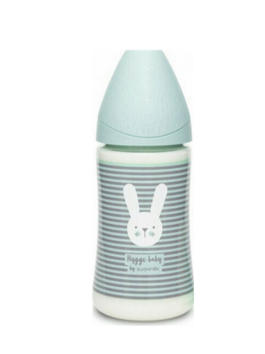 Suavinex μπιμπερό πλαστικό hygge 270 ml rabbit green - Suavinex