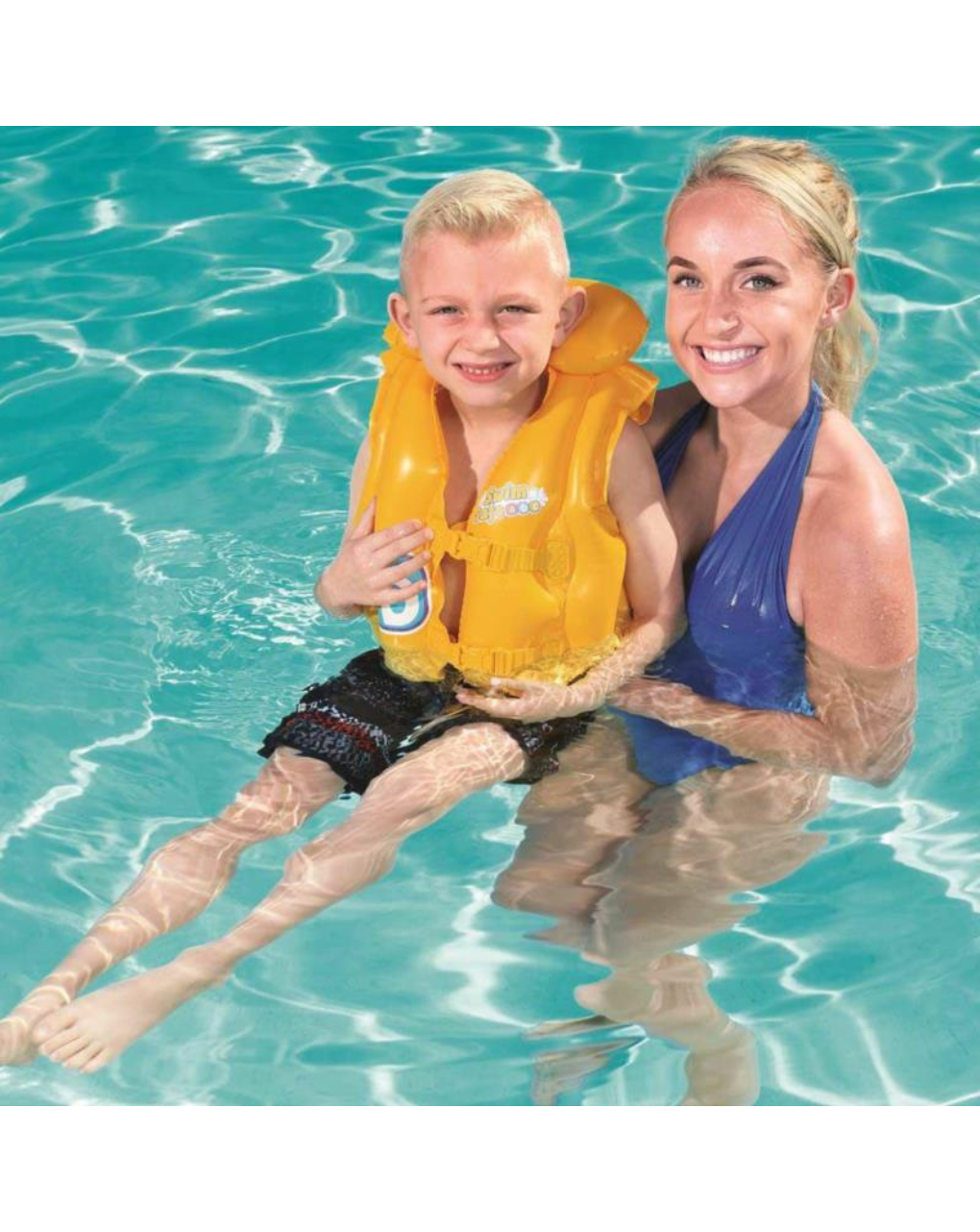 Bestway γιλέκο σωσίβιο swim safe baby abc step b 51x46cm - Bestway