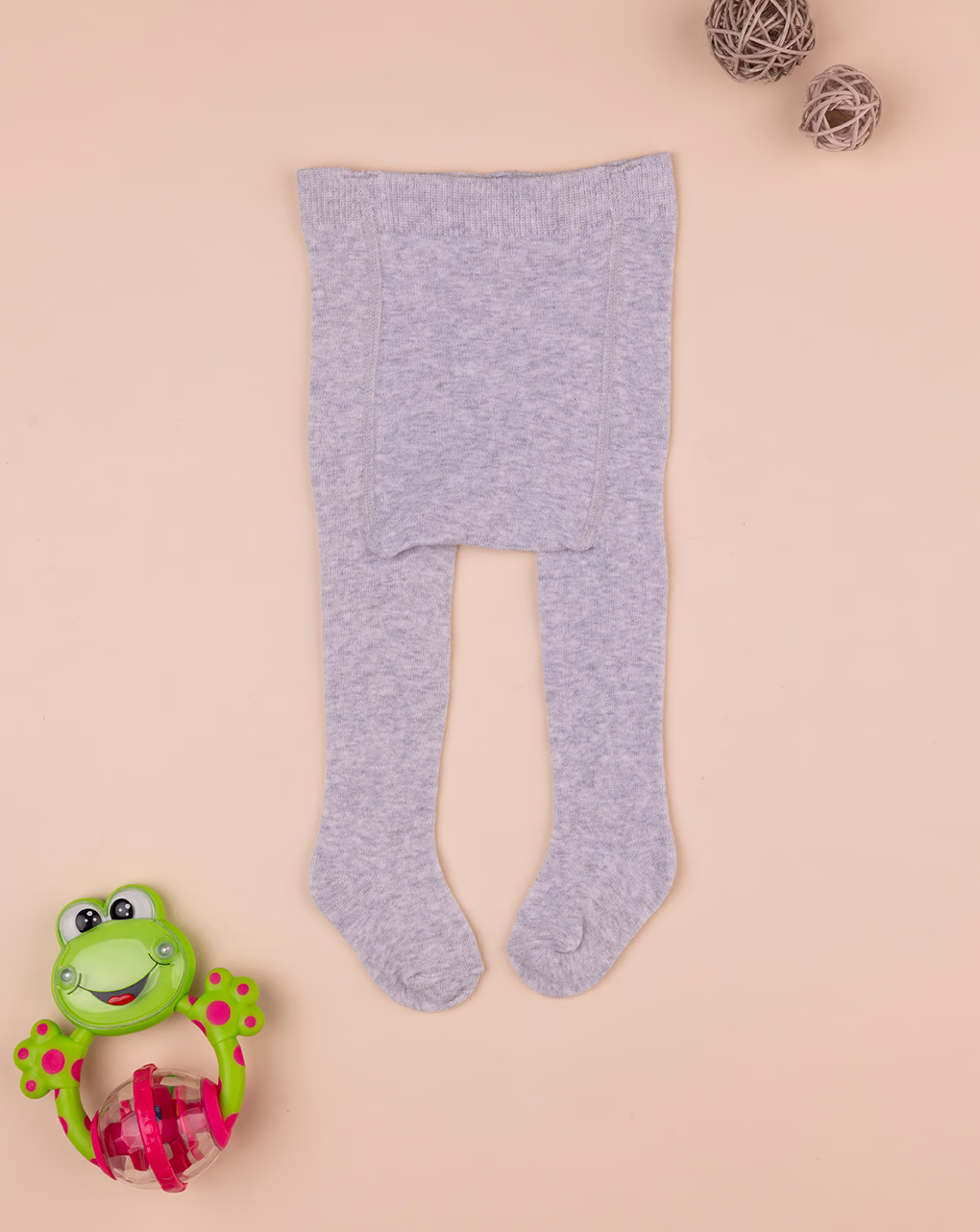 βρεφικό καλσόν γκρι για κορίτσι - Prénatal