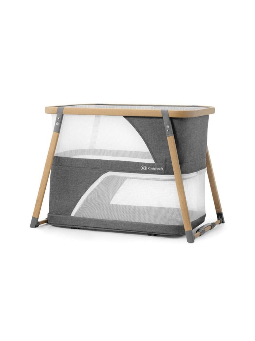 Kinderkraft παρκοκρέβατο 4 σε 1 sofi gray - Kinderkraft