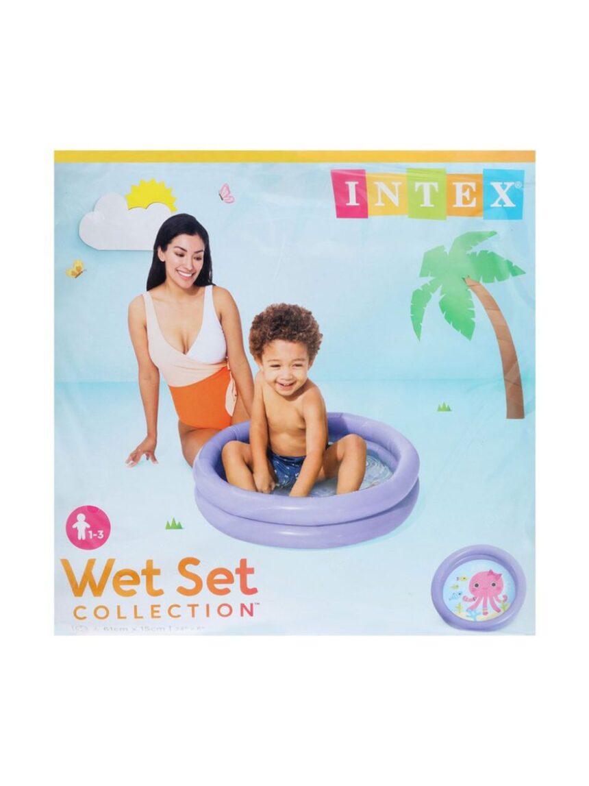 Intex φουσκωτή πισίνα 61x15cm (1-3 ετών) 59409 (διάφορα σχέδια) - Intex