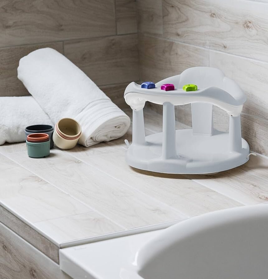 Thermobaby δαχτυλίδι μπάνιου aquababy white - THERMOBABY