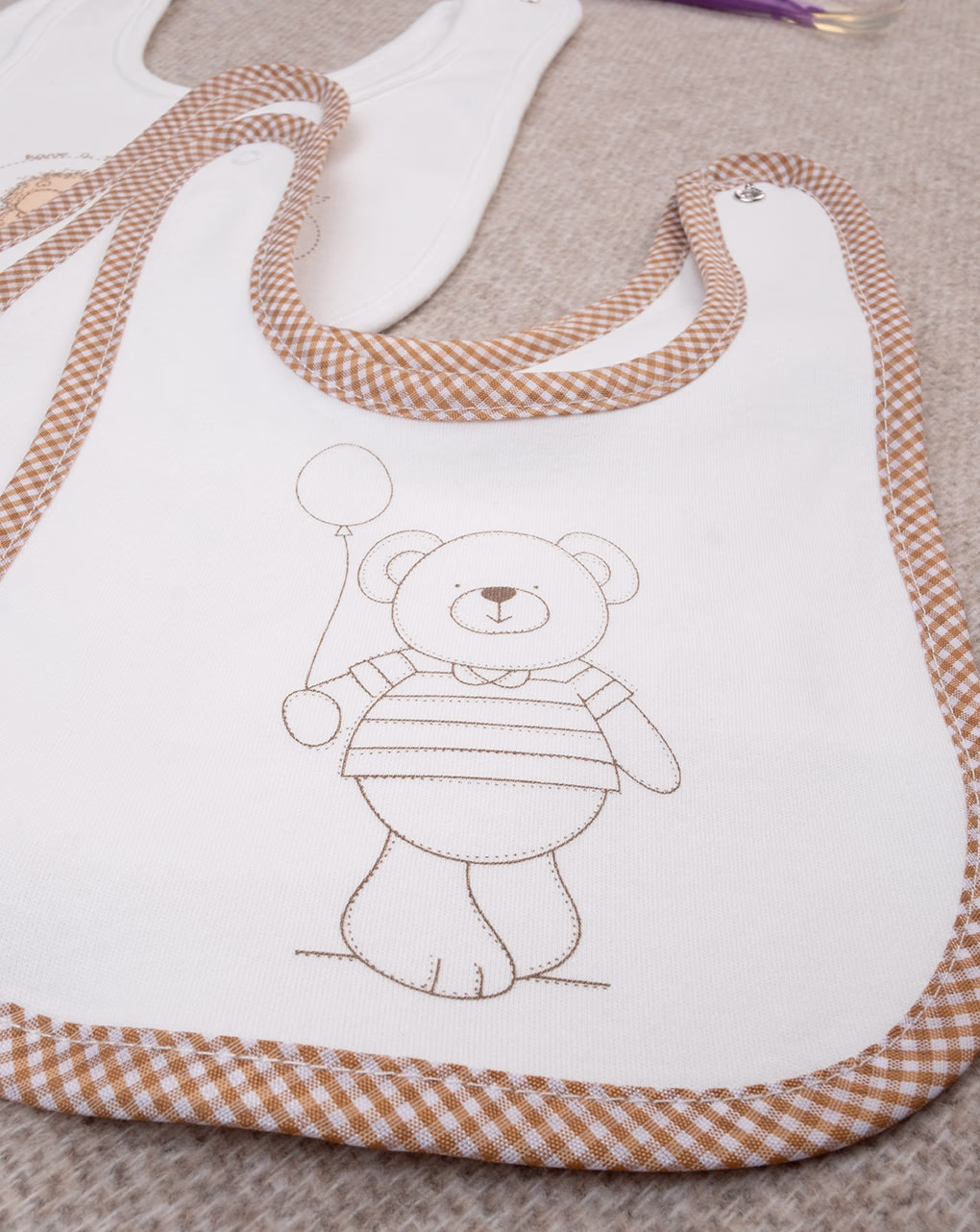 βρεφικές σαλιάρες με ζωάκια πακέτο x5 unisex - Prénatal