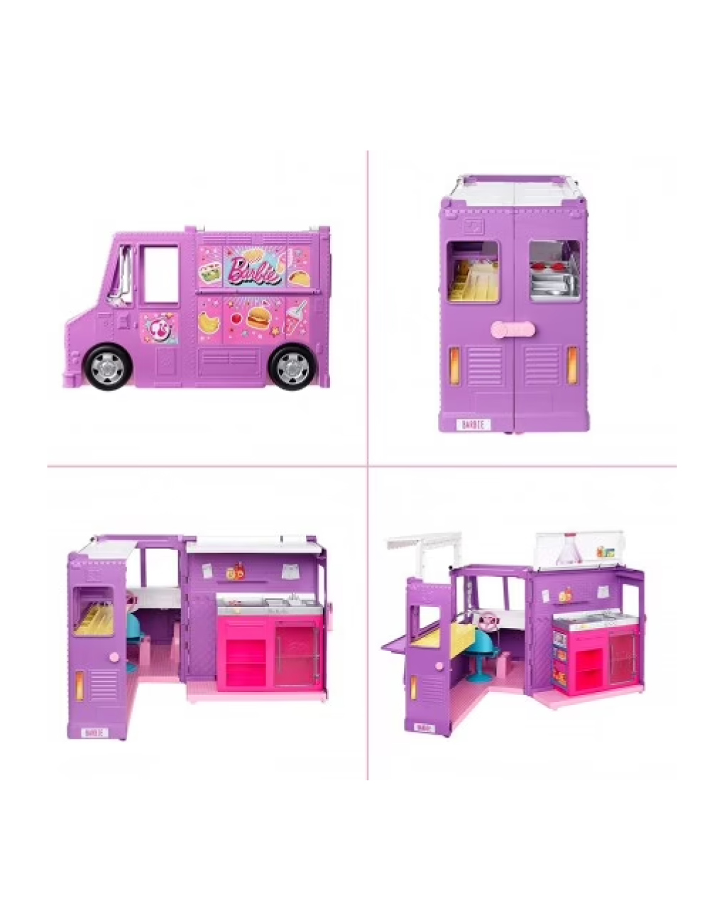 Mattel barbie fresh n fun food truck καντίνα gmw07 - BARBIE