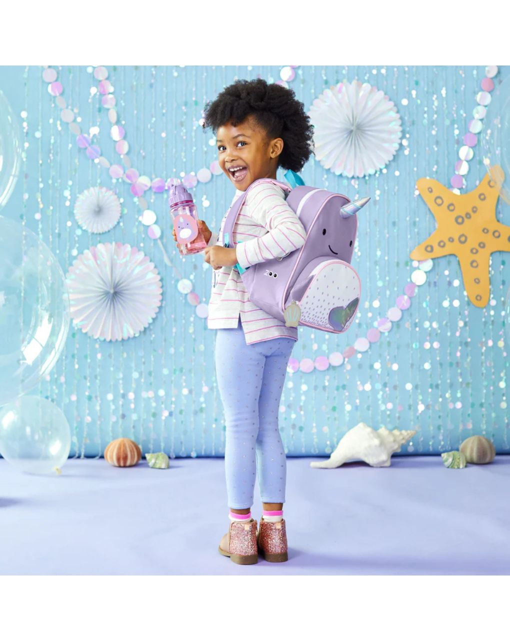 Skip hop zoo παιδική τσάντα πλάτης narwhal 29-2902001-30 - SKIP HOP