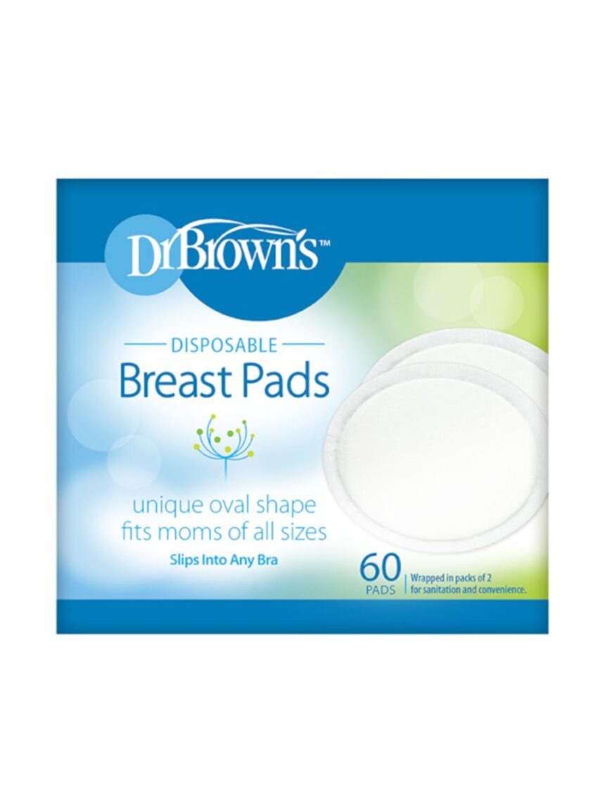 Dr. brown's επιθέματα στήθους μίας χρήσης 60τμχ s4021 - Dr Browns