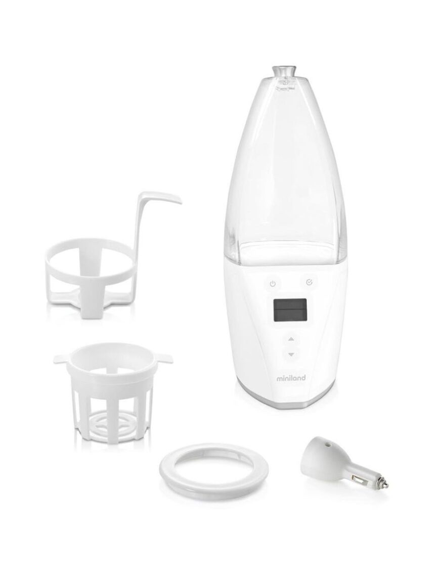 Miniland θερμαντήρας μπιμπερό warmy advanced silver ml89150 - Miniland