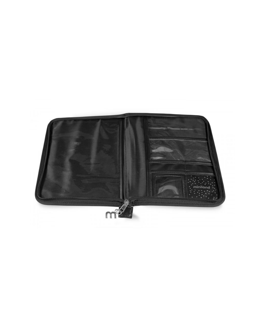 Miniland θήκη για βιβλιάριο υγείας deluxe silver - Miniland