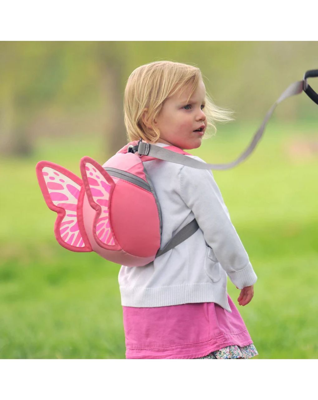 Littlelife παιδική τσάντα πλάτης με λουράκι ασφαλείας πεταλούδα l10860 - Little Life