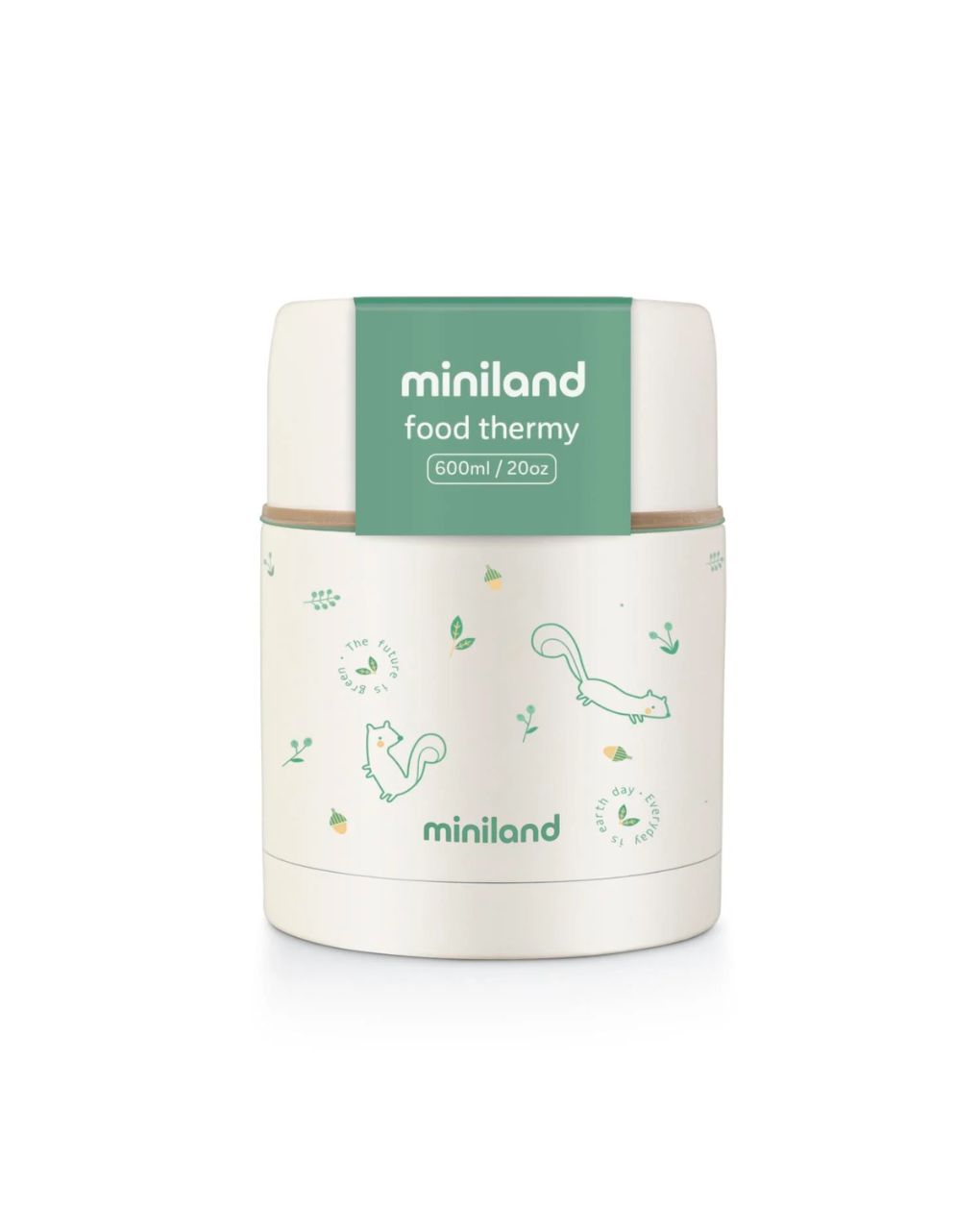 Miniland natur food thermos 600ml chip - Miniland