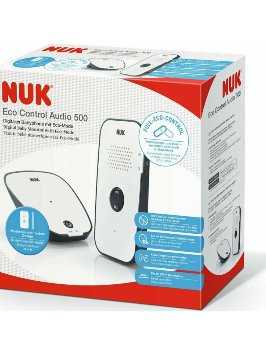 Nuk ενδοεπικοινωνία eco control audio 500 - Nuk