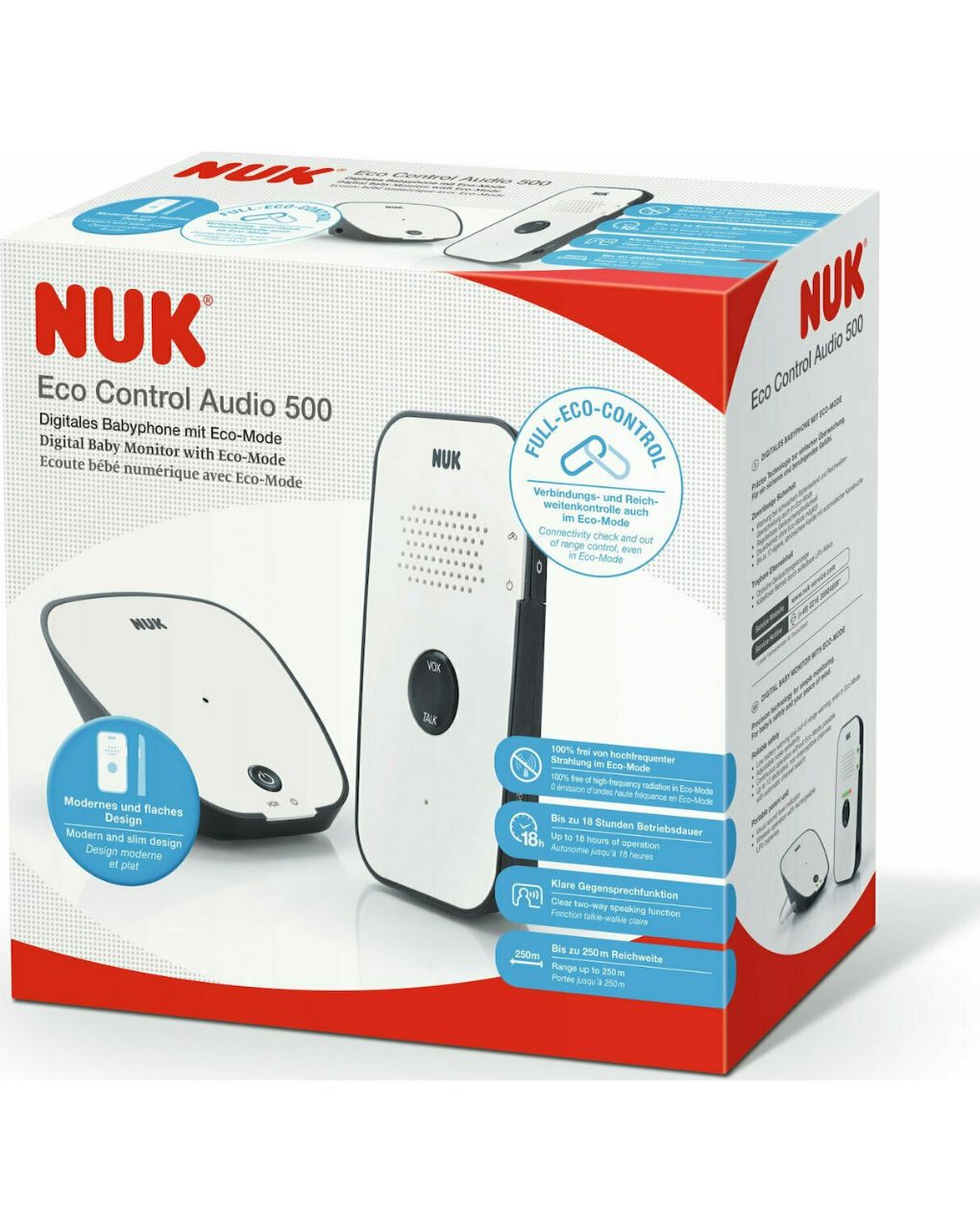 Nuk ενδοεπικοινωνία eco control audio 500 - Nuk