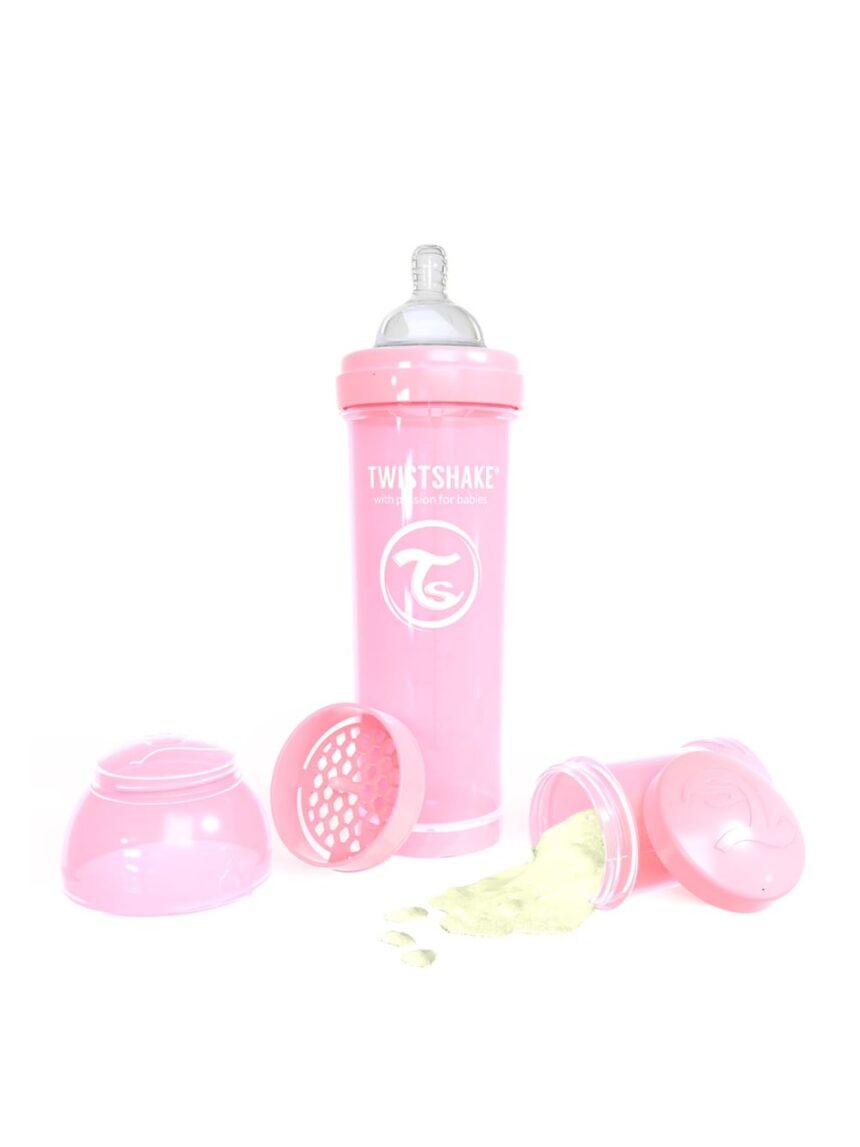 Twistshake μπιμπερό κατά των κολικών 330ml pastel pink - Twistshake