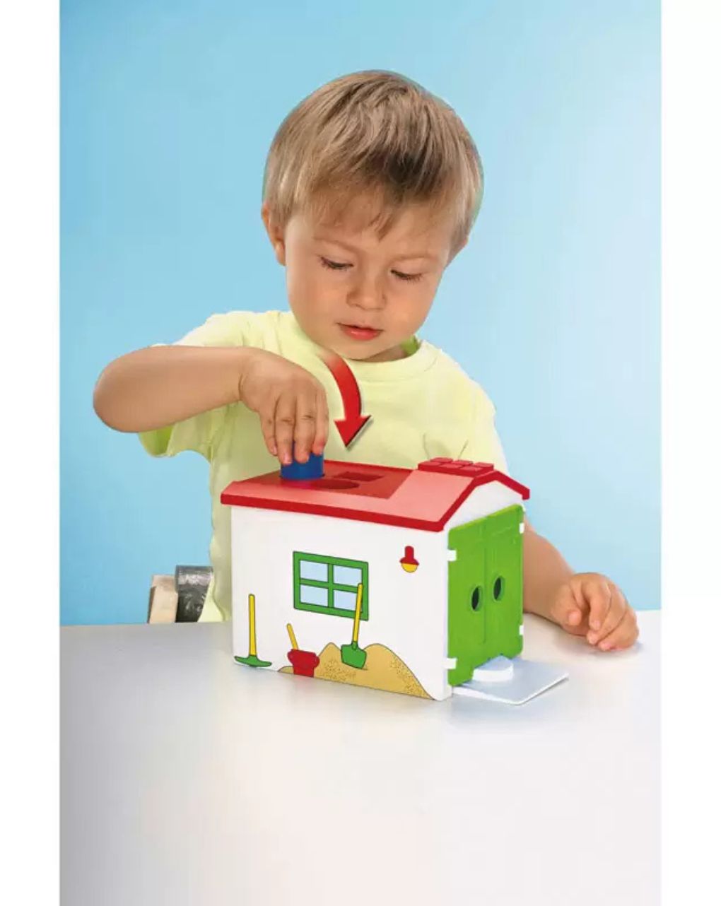 Playmobil 1.2.3 φορτηγό με γκαράζ 70184 - Playmobil