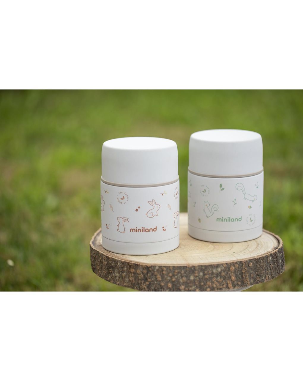 Miniland natur food thermos bunny - Miniland