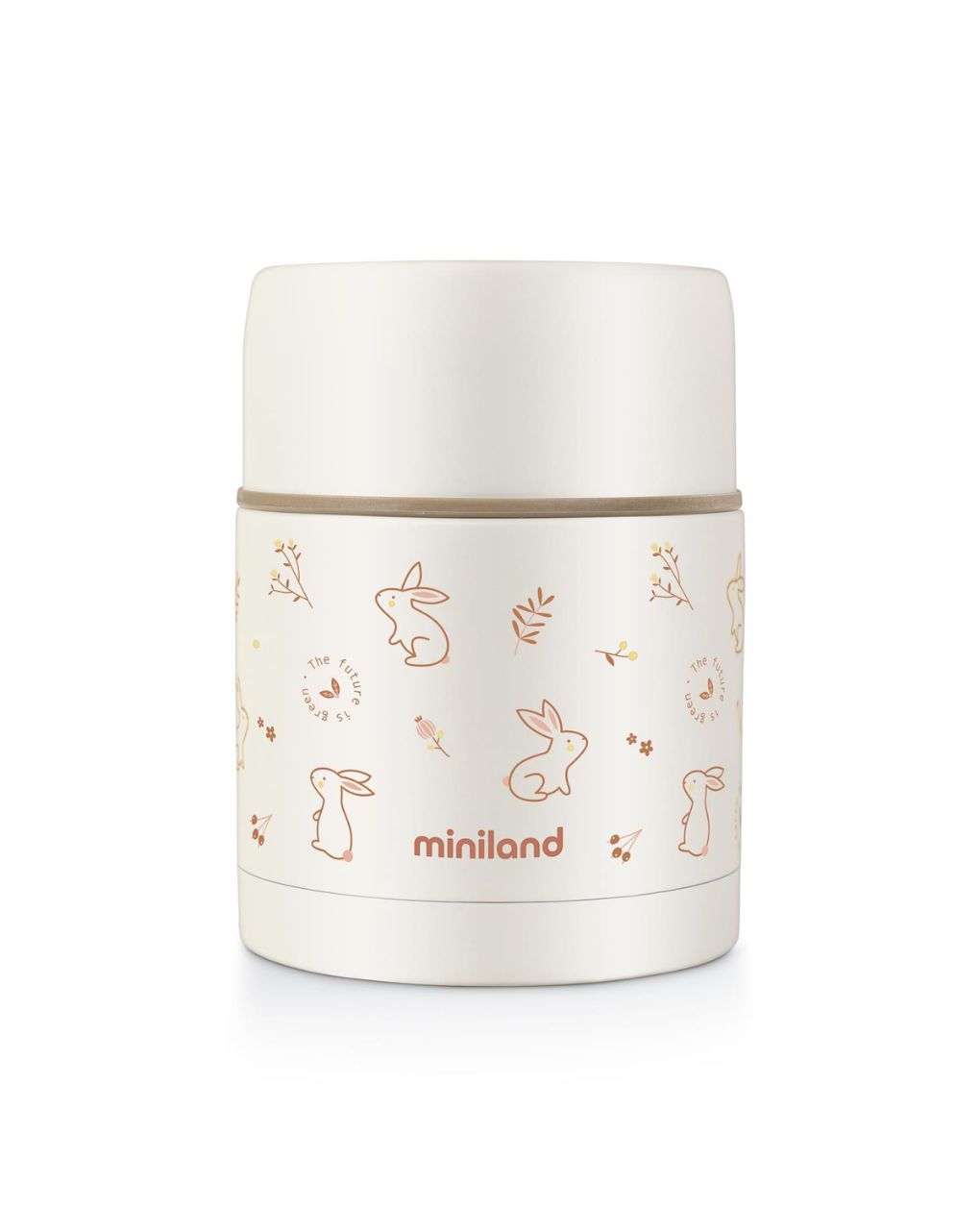 Miniland natur food thermos bunny - Miniland